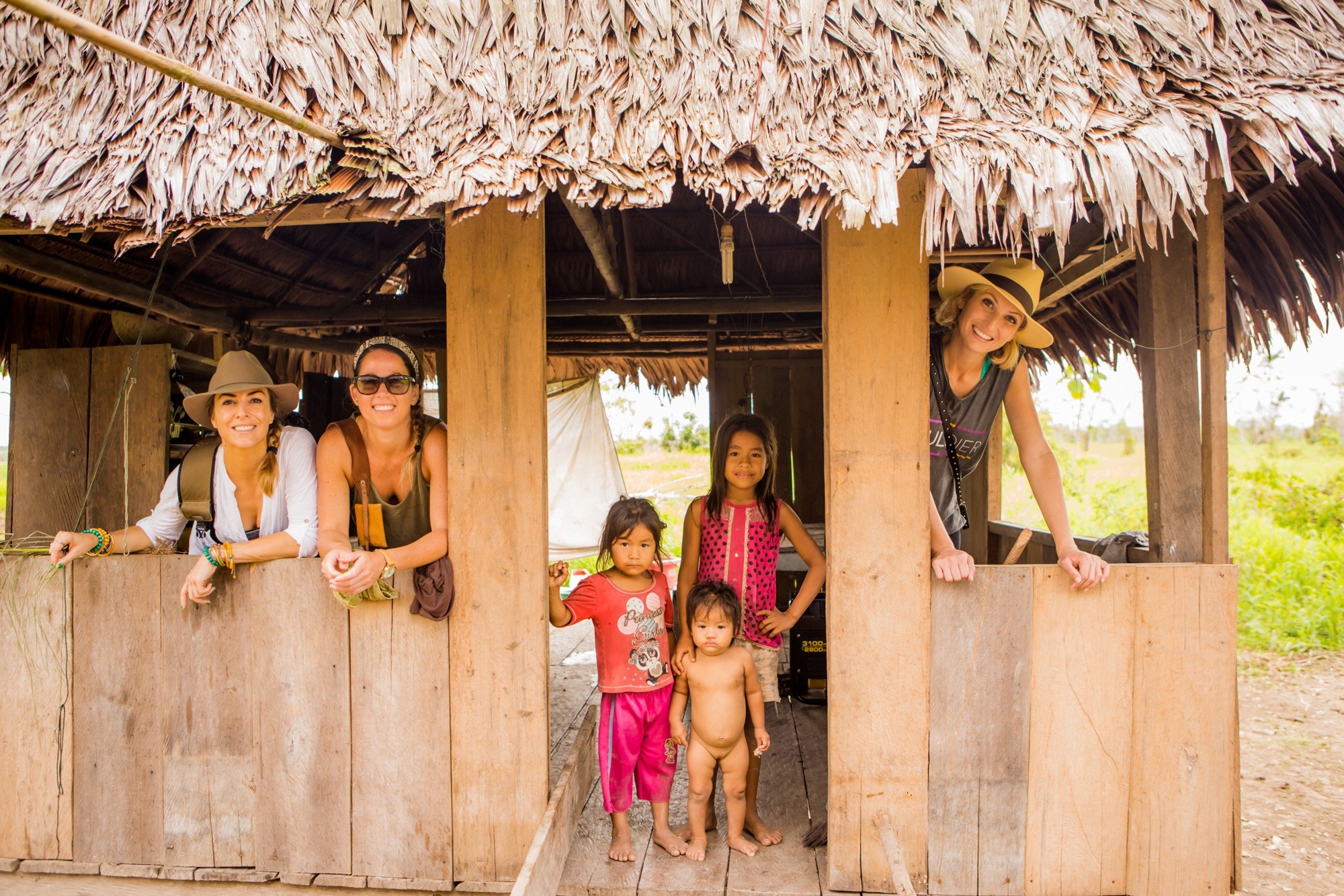 Amazon River Peru locals