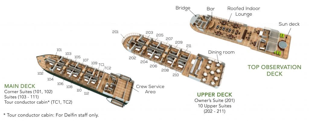 FULL DECK LAYOUT